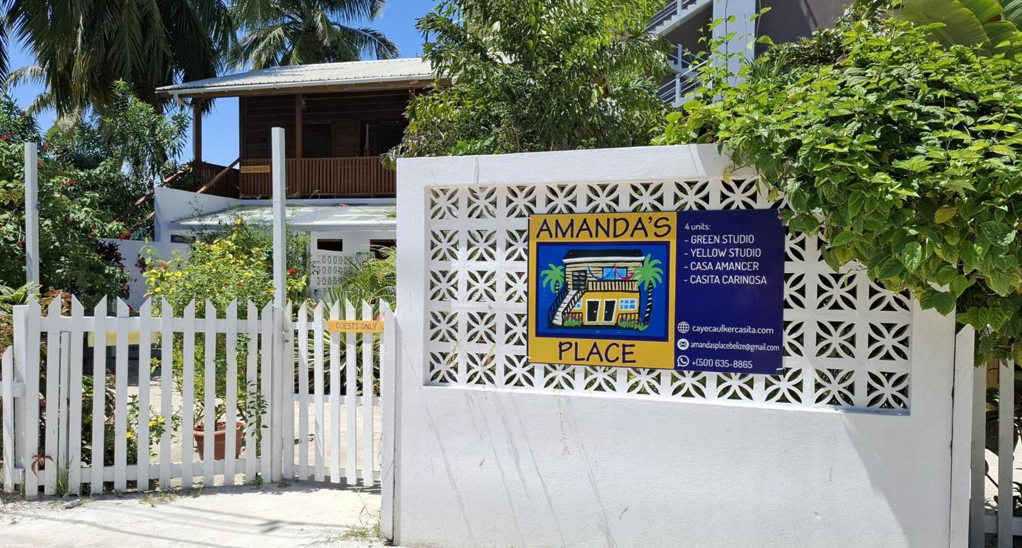 Amanda'S Place Casa Amancer - Sea View, Pool And Tropical Garden Caye Caulker Exterior photo