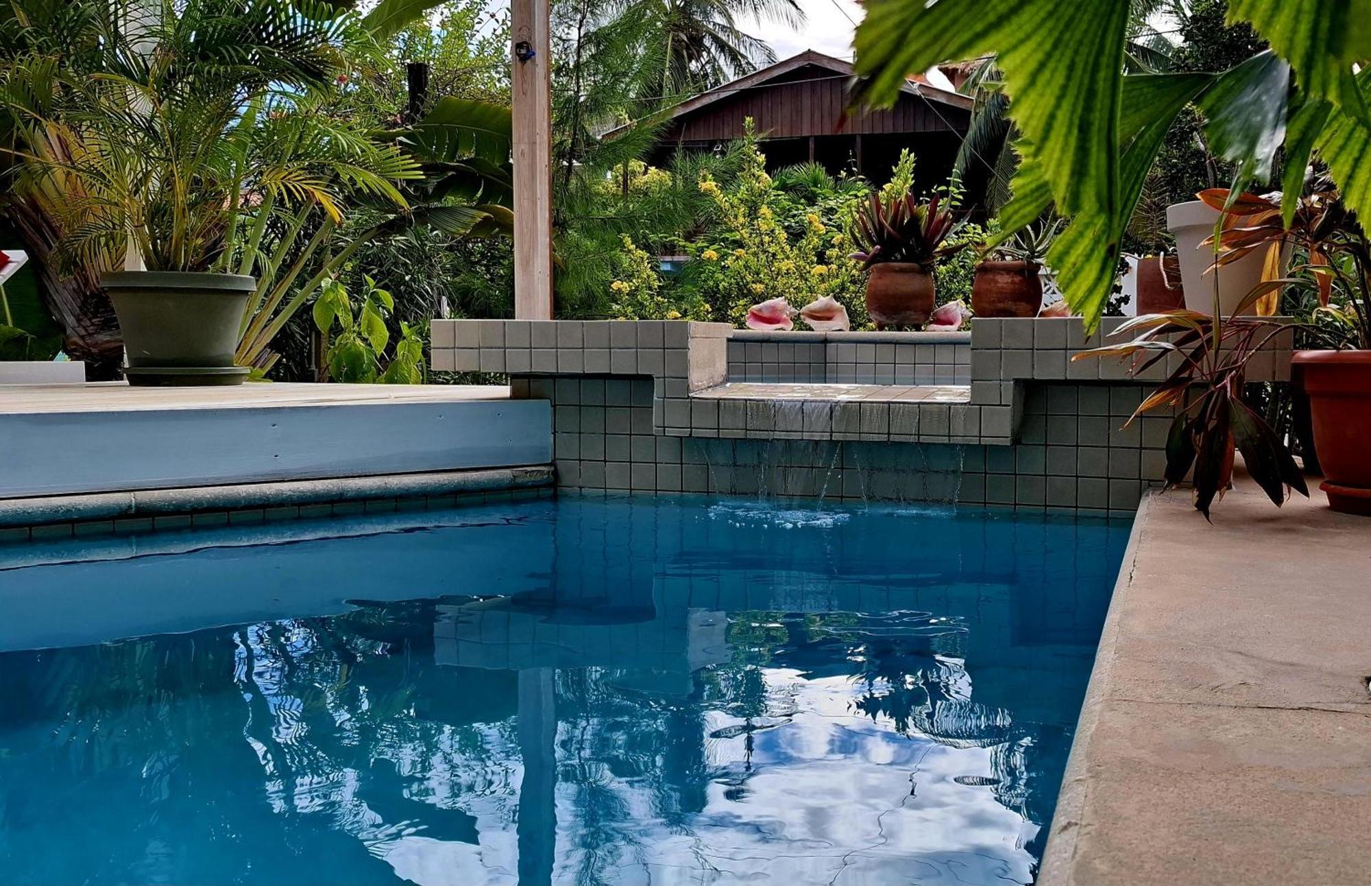 Amanda'S Place Casa Amancer - Sea View, Pool And Tropical Garden Caye Caulker Exterior photo